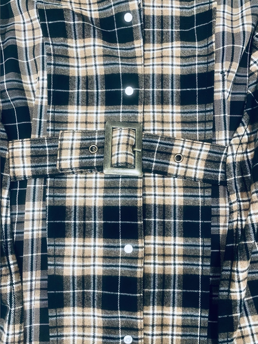 Pilcro Anthropologie 2 Piece Set Halter Backless Top Plaid Mini Skirt Sz L NWOT - Picture 8 of 9